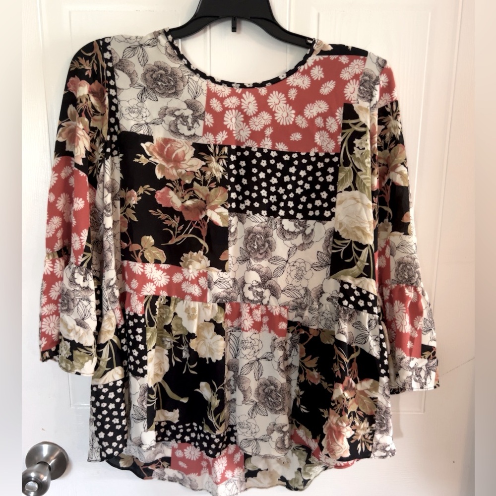 Color block top